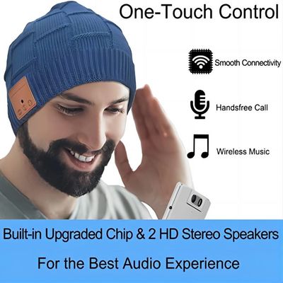 Estéreo inalámbrico del sombrero HD de Bluetooth de las lanas construido en Mic Christmas Electronic Gifts