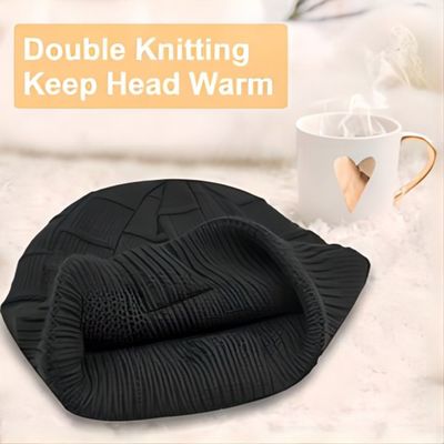 Negro de Bluetooth Beanie Hat Women Beanie Hat de los hombres para las actividades de la competencia del invierno