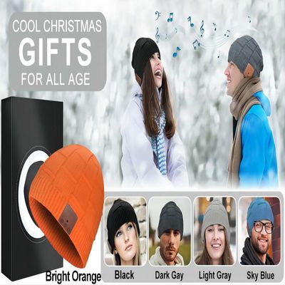 Regalos inalámbricos sanos de alta fidelidad del sombrero de los auriculares 3in1 Bluetooth para el esquí de la snowboard