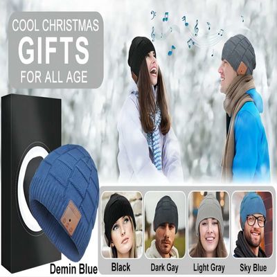Regalos de la tecnología de Bluetooth Beanie Headphones Hat Unique Christmas