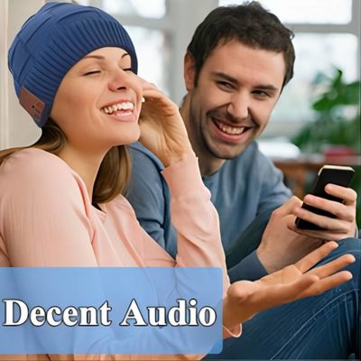 Bluetooth Beanie Hat Knit Music Hat inalámbrico para completar un ciclo, el patinaje artístico, caminando