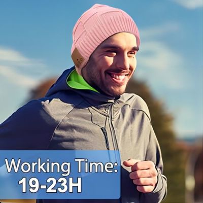 Auriculares Bluetooth Beanie Hat Music Listening Warm de Wrieless a prueba de viento