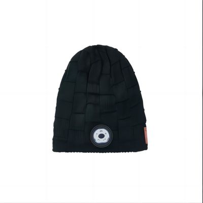 Noche que camina de la noche que activa aparato de lectura de la música de la lámpara de Bluetooth Beanie Hat LED