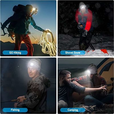 Casquillo de la linterna de Bluetooth de la batería de Rechargable para la nieve de la pala de la pesca de la noche