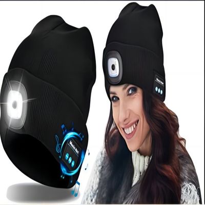 Sombrero inalámbrico de los auriculares del casquillo del faro para el montar a caballo del alpinismo de las actividades de la aventura