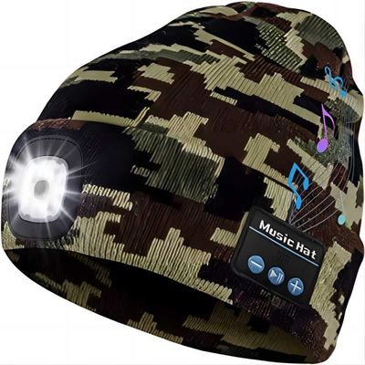 Sombrero de los auriculares de Bluetooth del sombrero del auricular de Bluetooth con los auriculares inalámbricos de la música