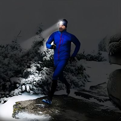 Sombrero de los auriculares de Bluetooth de los regalos de Navidad de las adolescencias de las mujeres de los hombres con Headtorch