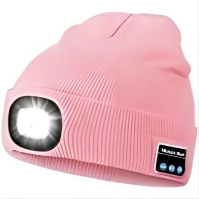 Aparato de lectura LED Beanie With Light Hands Free de la música que pide la pesca de registración de la puesta del sol