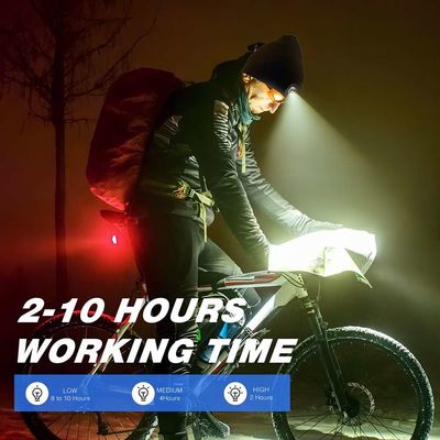 Respuestas del teléfono de la música del sombrero de los auriculares de Bluetooth de la linterna para el funcionamiento de la noche