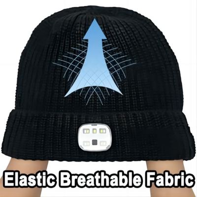 El faro del LED Bluetooth Beanie With, USB unisex Rechargable da a mujeres libres de las linternas hombres los regalos para el papá él marido