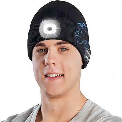 sombrero video de los auriculares de 1080P HD Bluetooth con la música video de las fotos