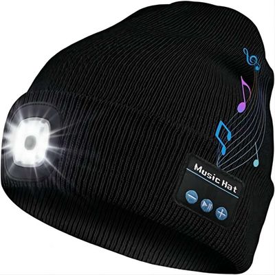 sombrero video de 2K FHD con el bluetooth, jugando la grabación de vídeo musical sin manos para los callings del teléfono en actividades del invierno