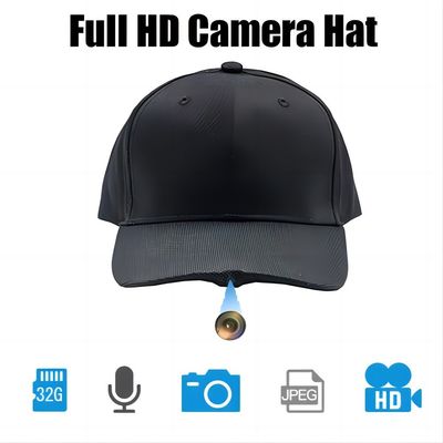 Sombrero ocultado teledirigido de la cámara para fotografiar el vídeo de la película para los deportes