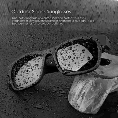 Lente ULTRAVIOLETA anti negra del control de volumen de las gafas de sol de Bluetooth de los auriculares abiertos del oído